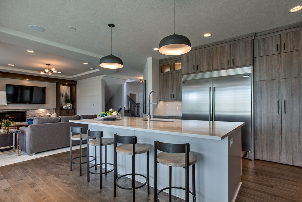 Street Of Dreams OMAHA Contemporary Kitchen Omaha by Thomas