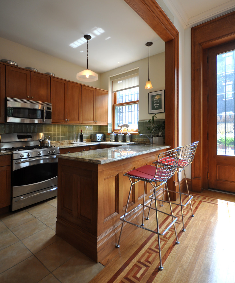 Strivers Row Townhouse, Harlem Traditional Kitchen New York by
