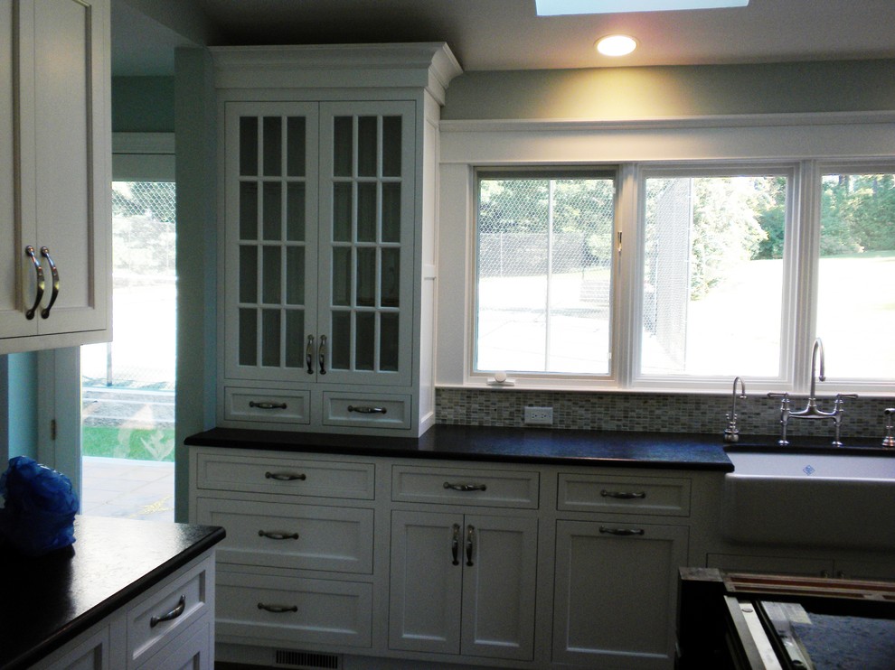 Stunning Backsplash Traditional Kitchen New York by Town