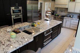 Kitchen island with hibachi grill hotsell