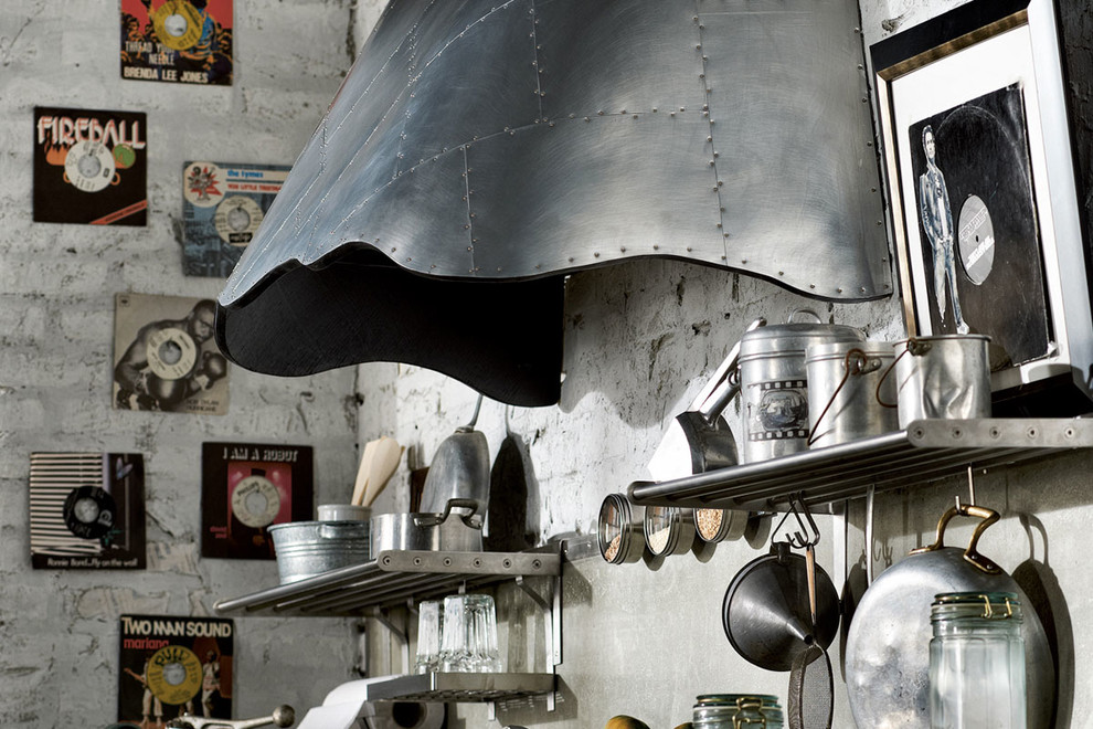 Photo of an industrial kitchen in New York.