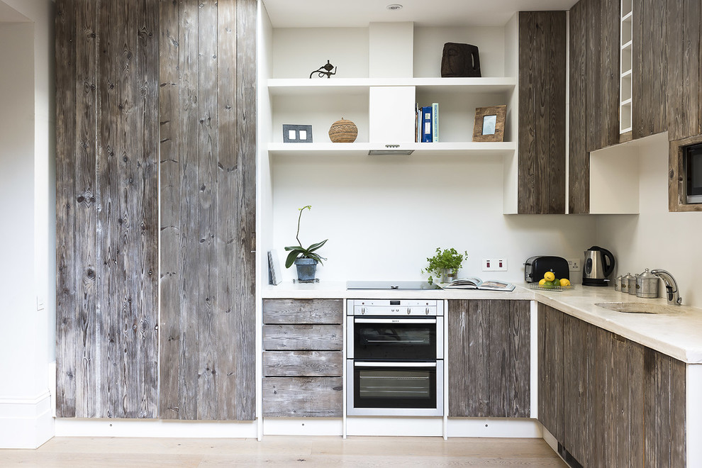 Danish kitchen photo in London