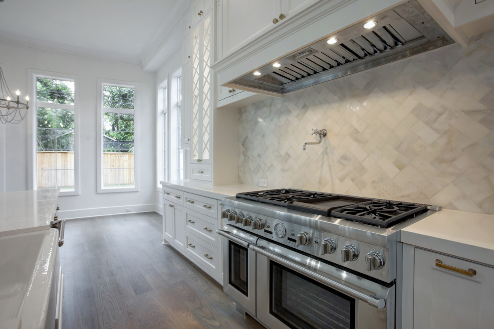 Sue Barnett, Garden Oaks Houston - Transitional - Kitchen - Houston ...