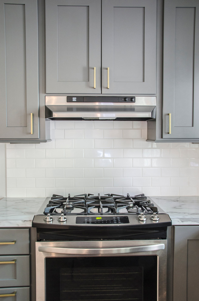 Summit Kitchen Reno Midcentury Kitchen Indianapolis by Dusted