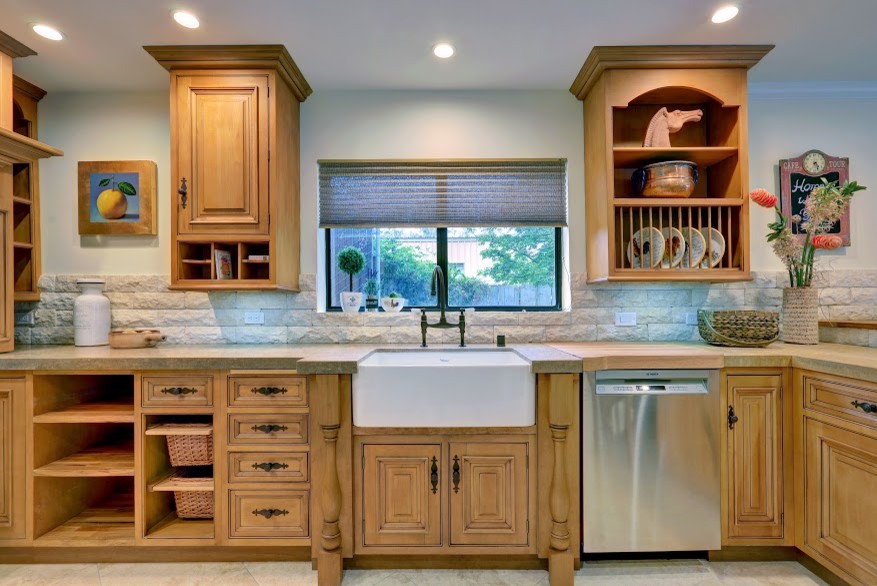 Sun Valley Home Staging Farmhouse Kitchen Atlanta by Hyelee