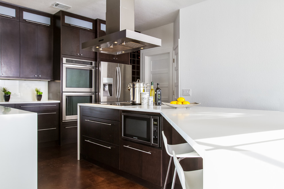 Sundown Moderne Cuisine Austin par Troo Designs Kitchens Baths