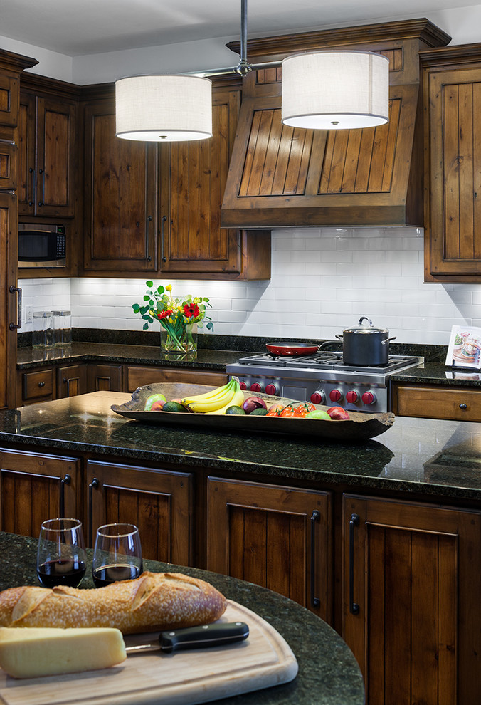 Kitchen - transitional kitchen idea in Other