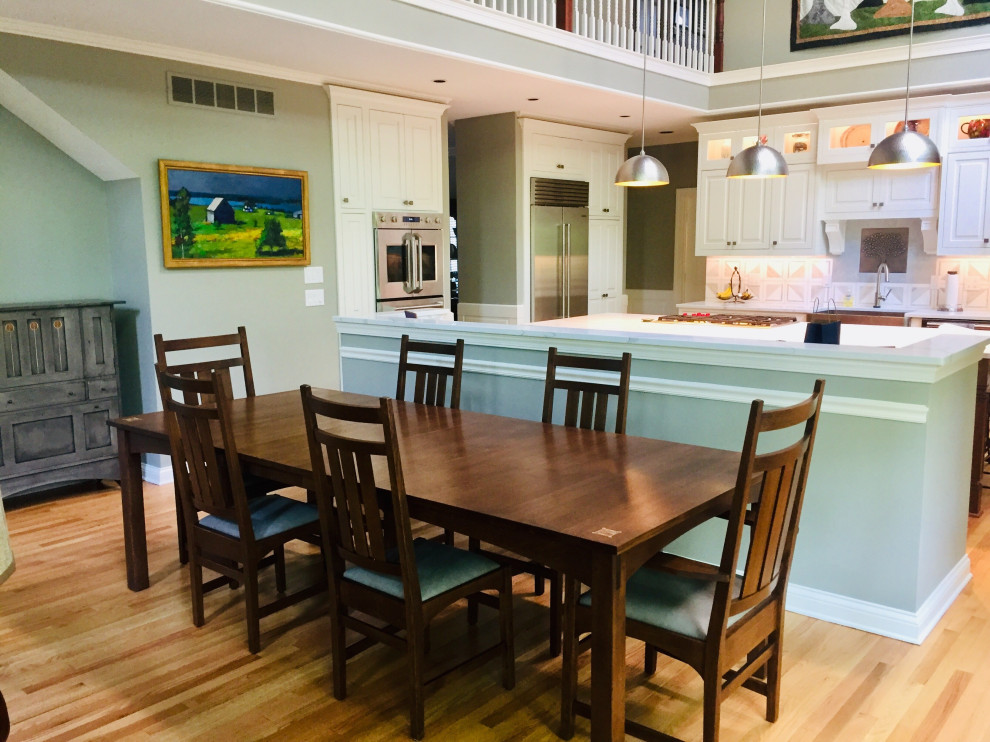 Sunroom Éclectique Cuisine Autres périmètres par Knilans