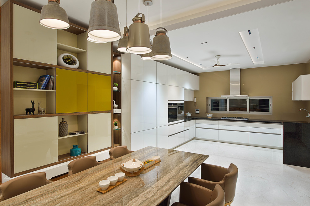Surat Designritmo Contemporary Kitchen Mumbai by Shubham