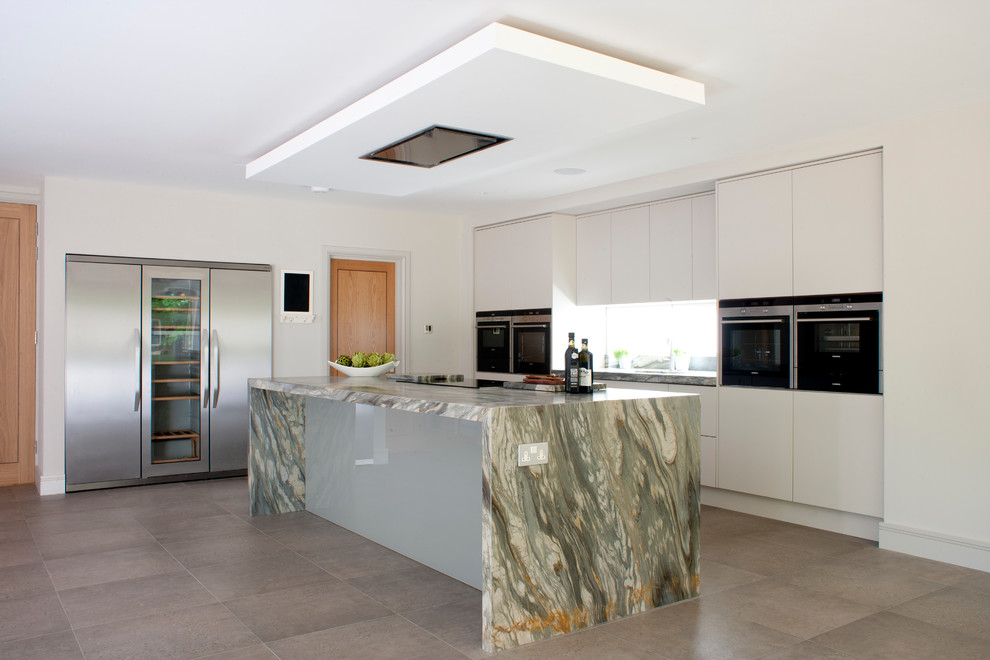 This is an example of a world-inspired kitchen in Essex.
