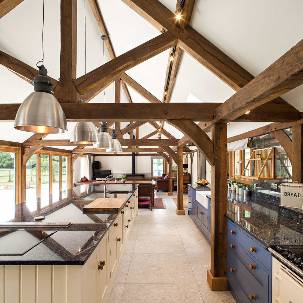 Kitchen - farmhouse kitchen idea in Oxfordshire