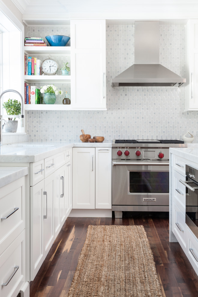 Sweetwater Residence Transitional Kitchen Boston by Threshold Design Houzz