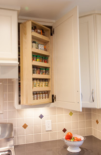 Recessed Spice Rack Photos Ideas Houzz