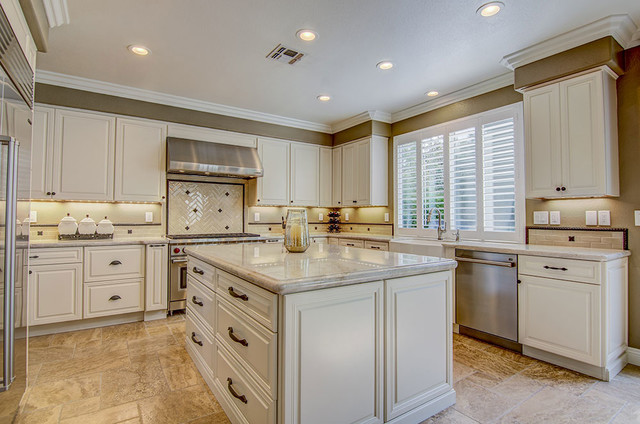 Taj Mahal Quartzite Kitchen - Kitchen - Sacramento - by Stokes Granite ...