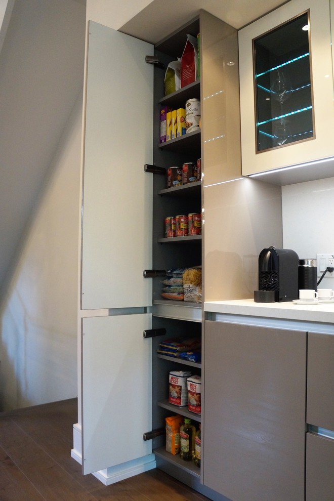 Tall pantry unit Modern kitchen Contemporary Kitchen Toronto
