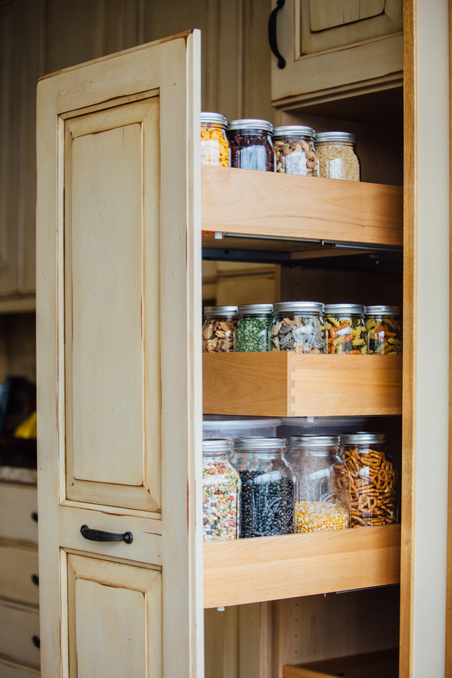 Tall Pull-Out Storages - Traditional - Kitchen - Seattle - by Bellmont
