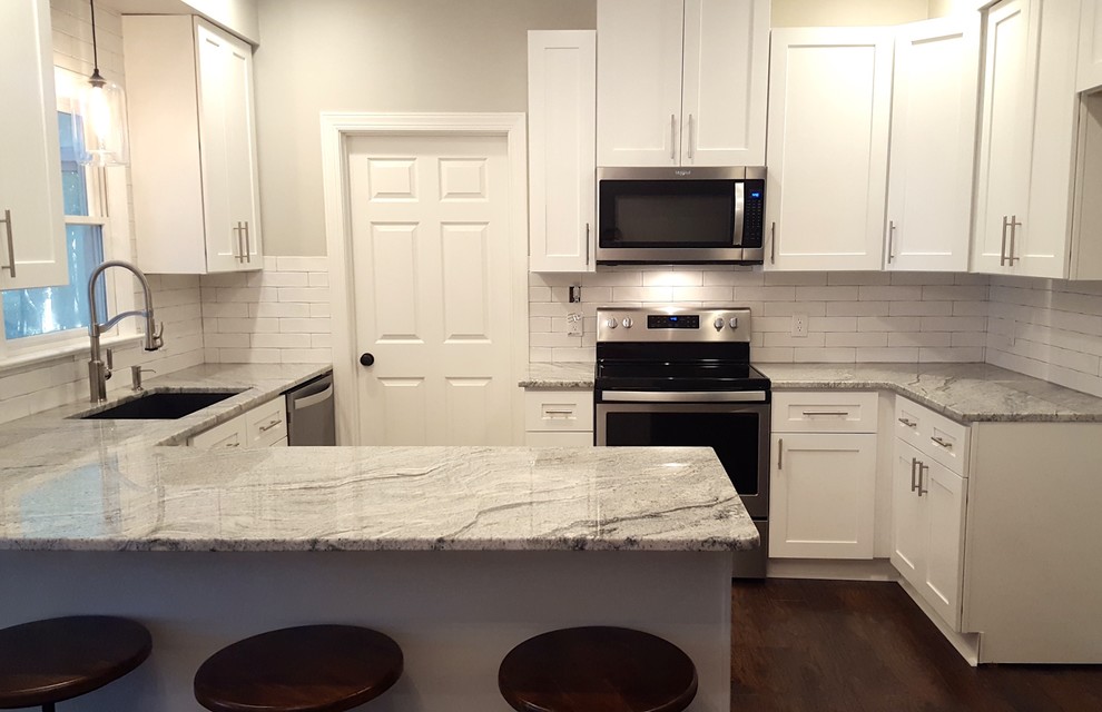 Tally Ho Farmhouse Kitchen Raleigh by Neuse River Construction