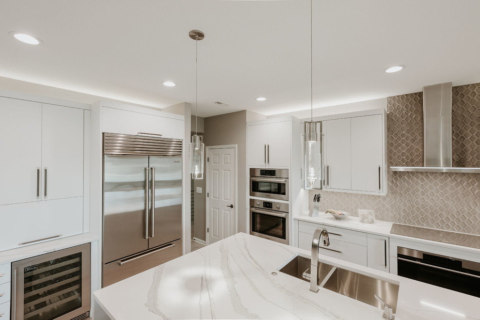 Tanasi Contemporary Kitchen Other by Kitchen & Bath by Design