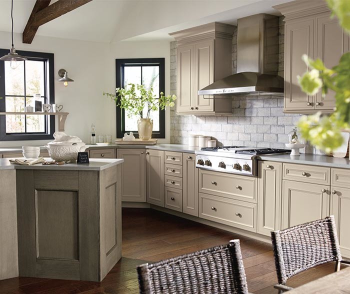 Taupe Kitchen Cabinets Transitional Kitchen Denver By Cabinet Warehouse Houzz