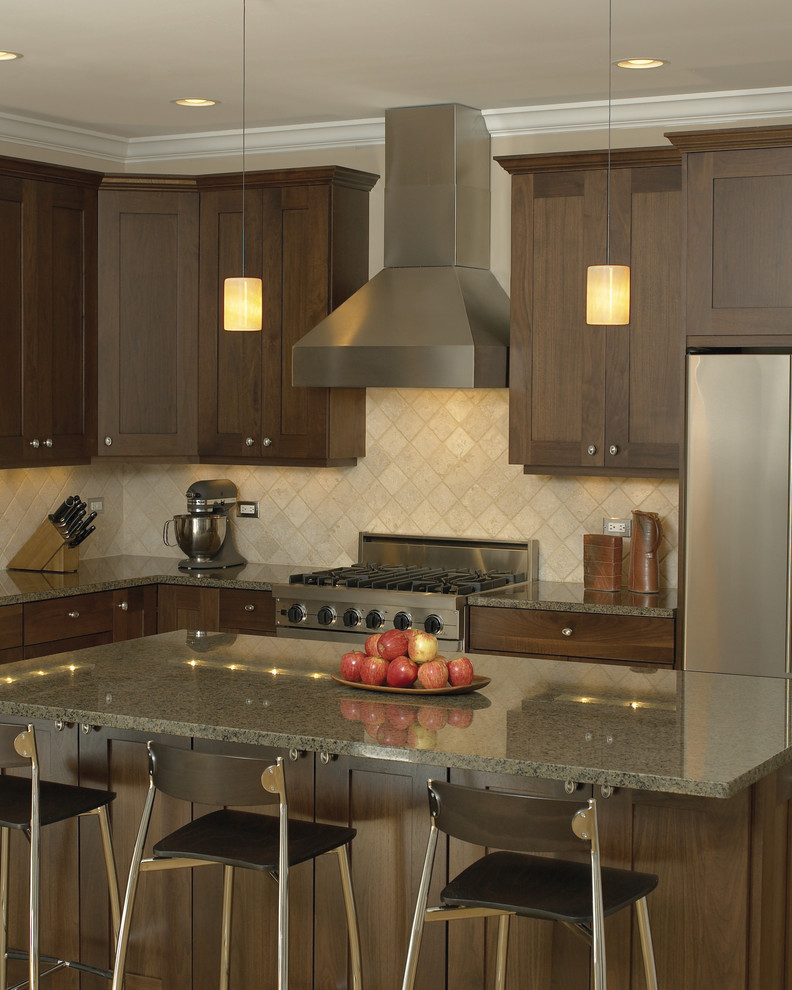Trendy kitchen photo in Chicago