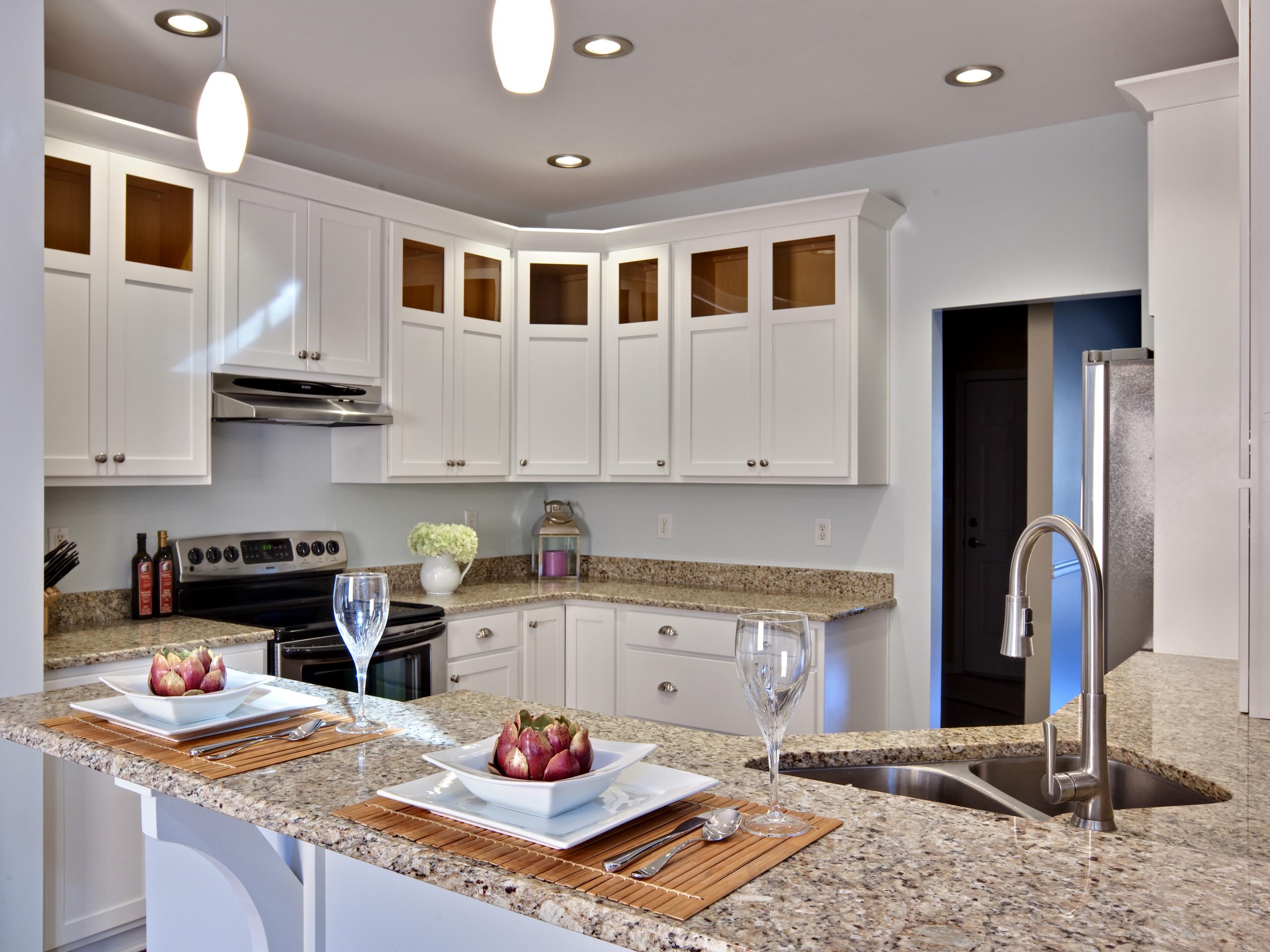 Kitchen With Granite Backsplash Ideas