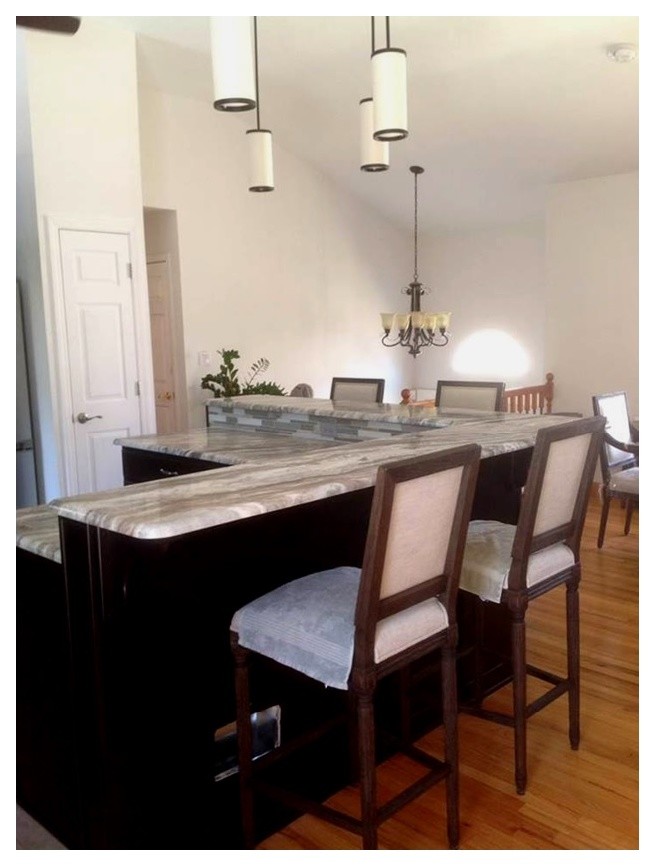 Terra Bianca quartzite Countertop Maritim Küche New York von