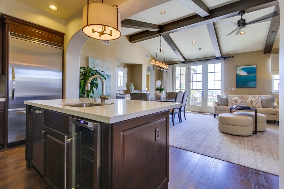 Terranea Villa 19201 Transitional Kitchen Los Angeles by CMS