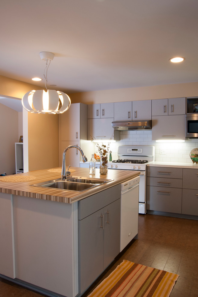 The 50's Kitchen Remodel 2 countertop laminates, 2 face