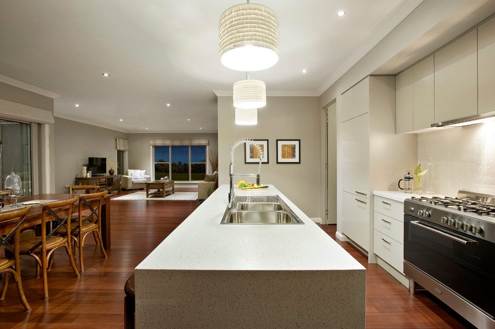 The Allegra Riverside Estate, Wodonga Contemporary Kitchen