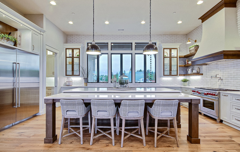 The Aurora 2019 Clark County Parade Of Homes Gourmet Designer Kitchen Farmhouse Portland By Cascade West Development - Aurora White Kitchen Cabinets The Aurora 2019 Clark County Parade Of Homes Gourmet Designer Kitchen Farmhouse Portland By Cascade West Development - Aurora White Kitchen Cabinets