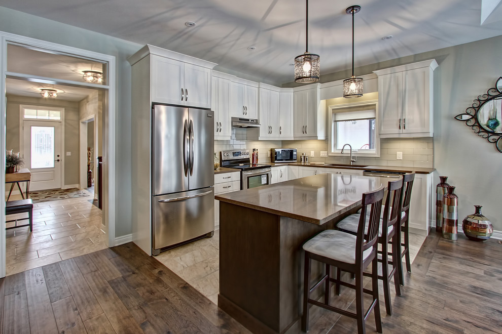 The Bancroft Transitional Kitchen Toronto by Rinaldi Homes Houzz