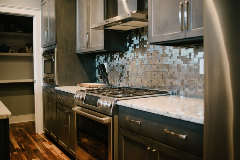 Picture of Luxury Industrial Kitchen Loft Before & After Transformation | Modern ...