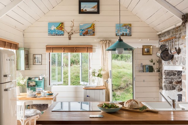 The Beach Hut - Coastal - Kitchen - Cornwall - by Unique Homestays ...