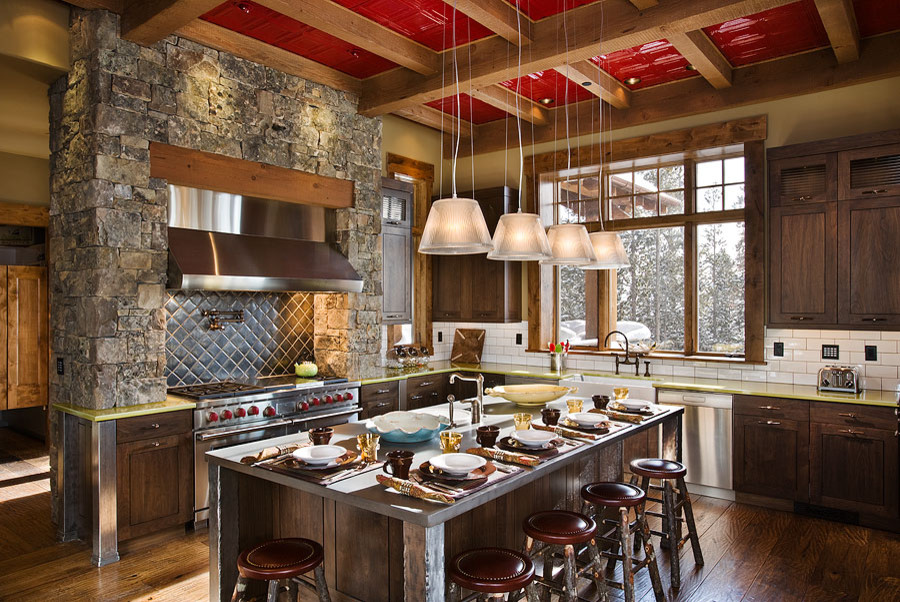 Inspiration for a contemporary kitchen remodel in Denver