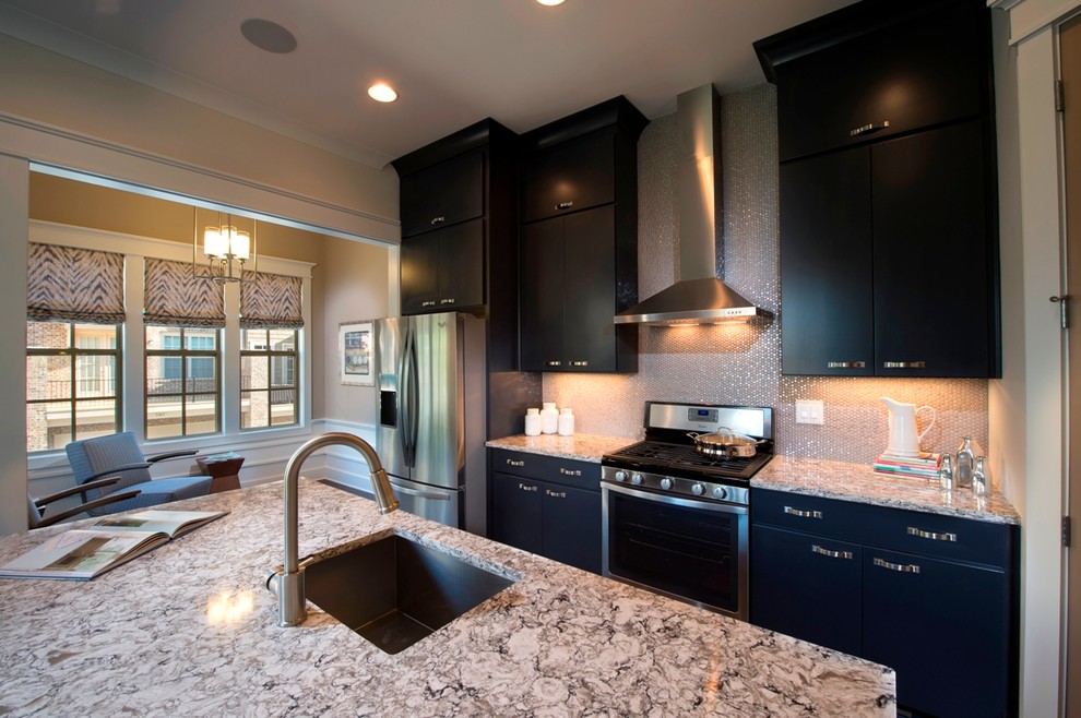 The Berkshire Gourmet Kitchen, Turnbury Gates Contemporary Kitchen Atlanta by John