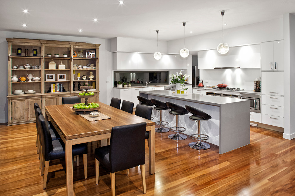 The Blackburn Modern Kitchen Melbourne by Kemple Homes Houzz