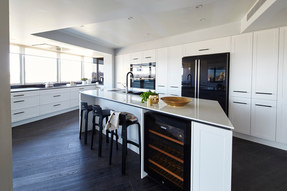 The Block Ebony Luke S Kitchen Contemporary Kitchen Melbourne By The Good Guys Houzz