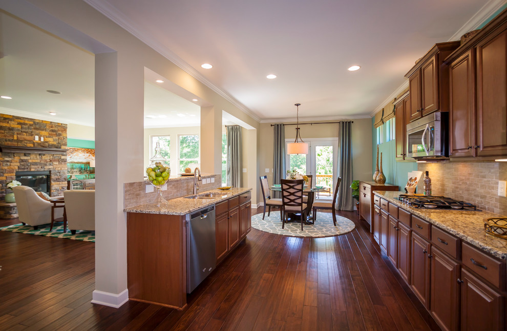 The Drayton at Kelsey Glen Transitional Kitchen Nashville by The Jones Company of TN