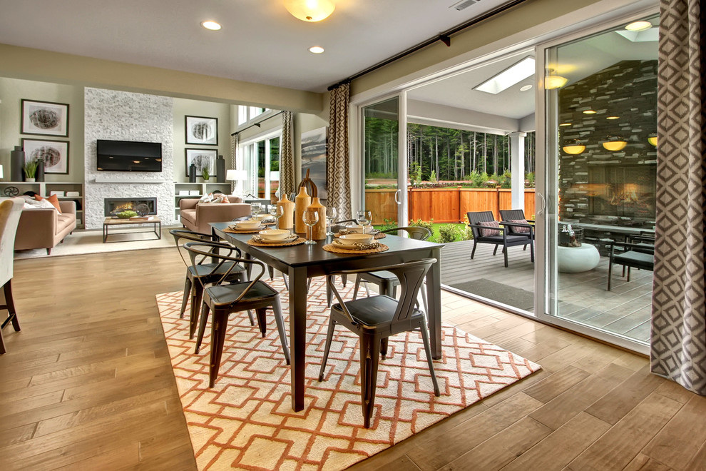 The Enclave at Harbor Hill Homesite 21 Craftsman Dining Room