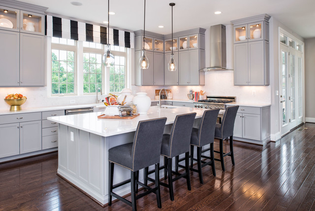 Gainsboro Gray Kitchen Cabinets