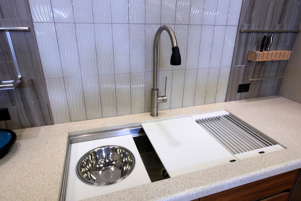 The Galley Sink, super functional work station - Contemporary - Kitchen ...