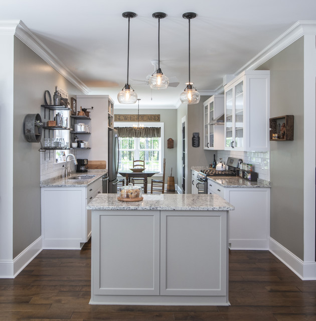 The Gentry House Plan 977 Arts & Crafts Kitchen Other by Donald