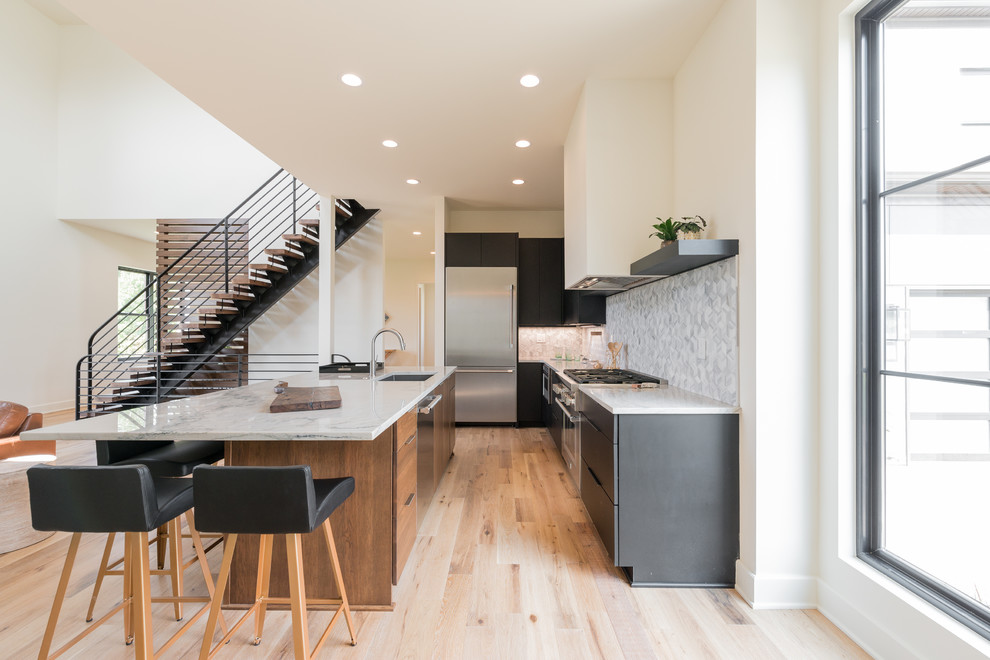 The Gracie Contemporary Kitchen Louisville by Eldridge Company