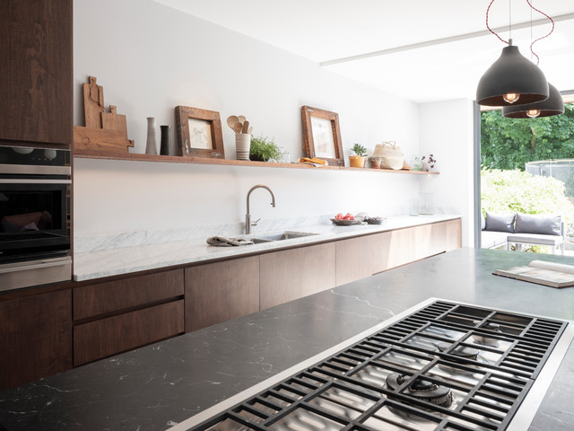 The Highgate Kitchen Contemporary Kitchen London By Naked Kitchens Houzz Uk