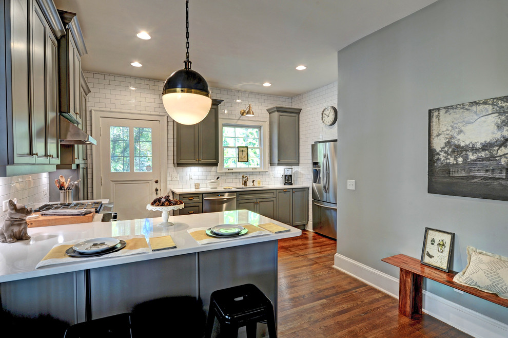 THE HUGHES KITCHEN Traditional Kitchen Atlanta by Carl Mattison