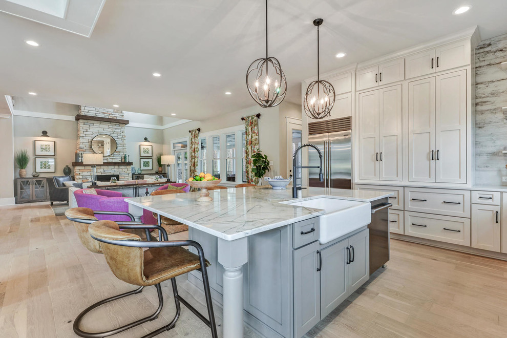 The Lena Craftsman Kitchen Richmond by Craftmaster Homes Houzz