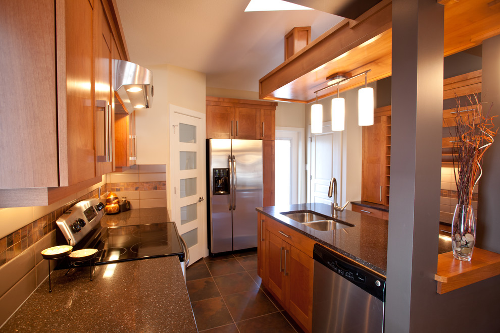 The McIntyre Kitchen Contemporary Kitchen Calgary by Galko