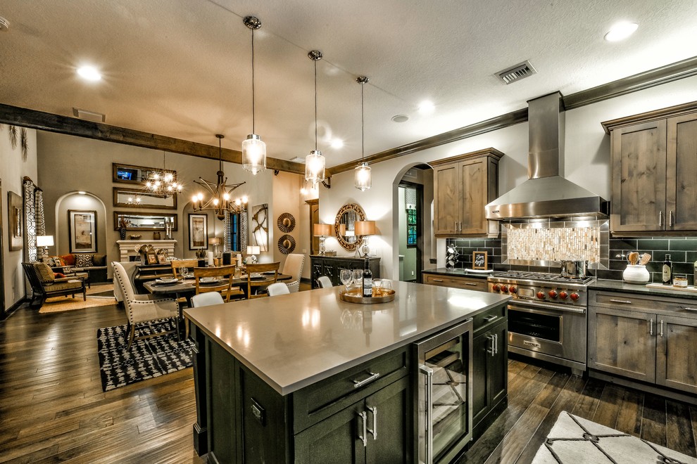 The Miah John Cannon's Showcase Home Contemporary Kitchen Tampa