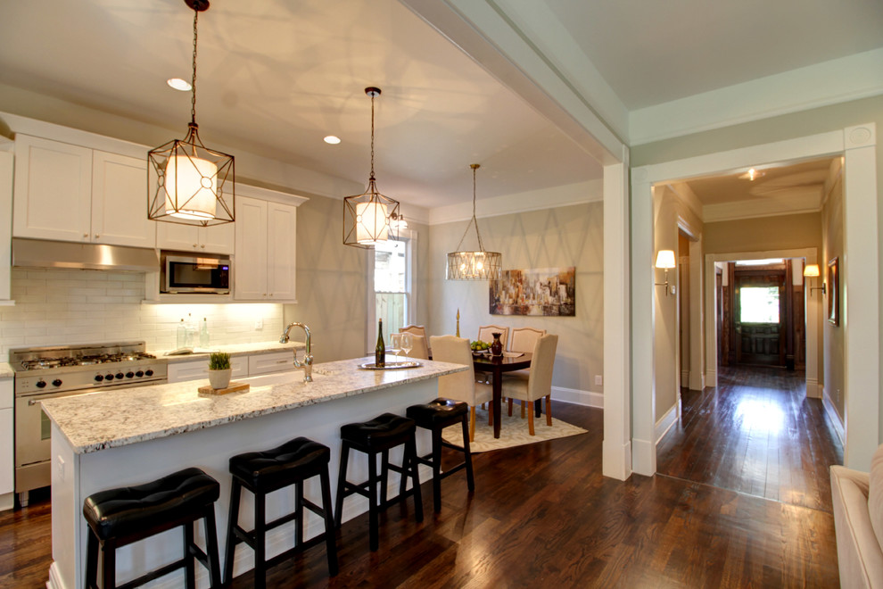 Photo of a classic kitchen in Atlanta.