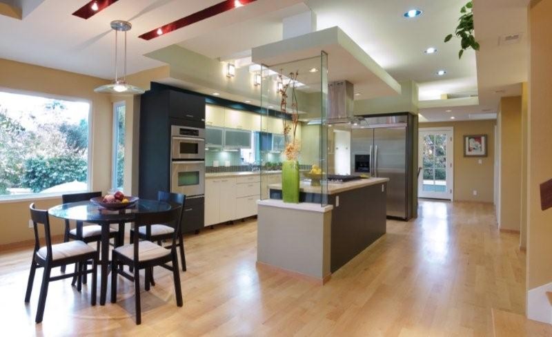 The Modern Alno Kitchen In 1895 Victorian House At Old Palo Alto Modern Kitchen San Francisco By Deganit Albalak